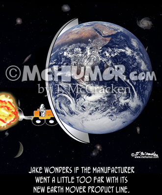 Earth Mover Cartoon 8423
