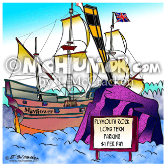 Mayflower Cartoon 8502