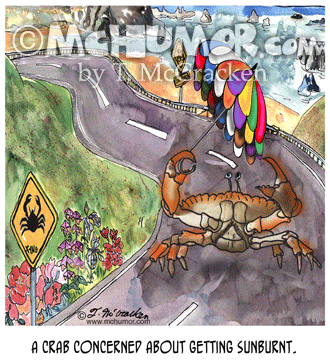 Crab Cartoon 8751