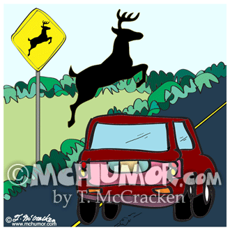 Deer Cartoon 8892