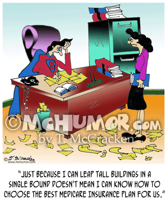 Medicare and Health Insurance Cartoons Page 1