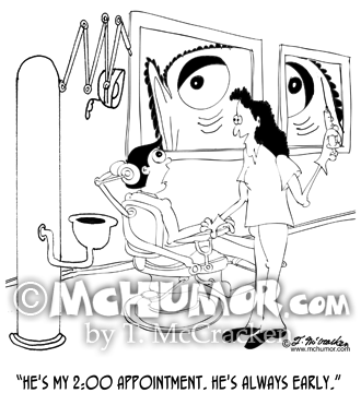 Dentist Cartoon 9006