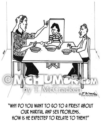 Priest Cartoon 9026