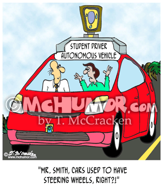 Driving Cartoon 9150