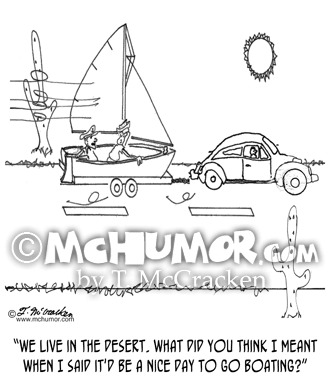 Boating Cartoon 0430