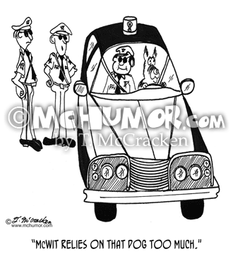 Police Cartoon 4821