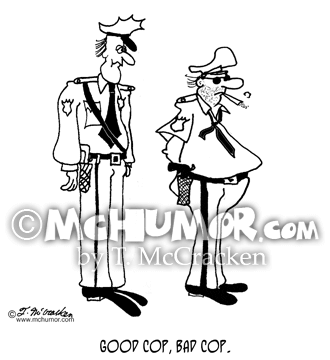 Police Cartoon 7986