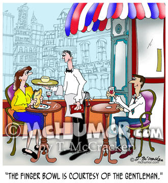 Restaurant Cartoon 9370