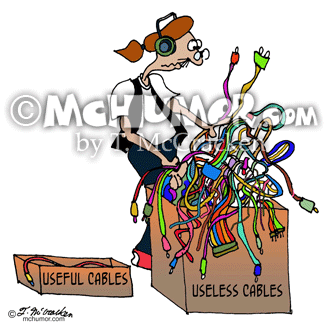 Computer Cartoon 7748