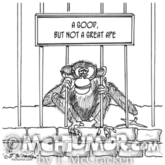 Ape Cartoon 1537