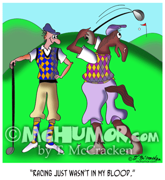 Golf Cartoon 9528