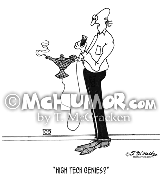 Genie Cartoon 4877