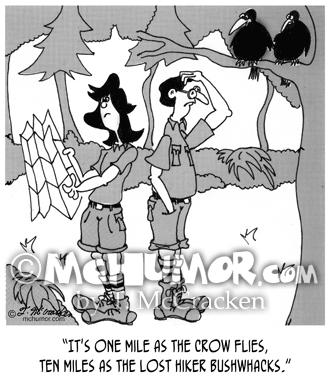 Hiking Cartoon 5271