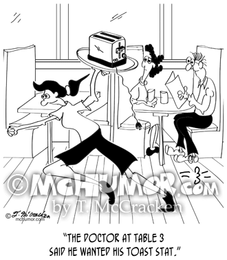 Restaurant Cartoon 9650
