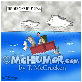 Help Desk Cartoon 9627