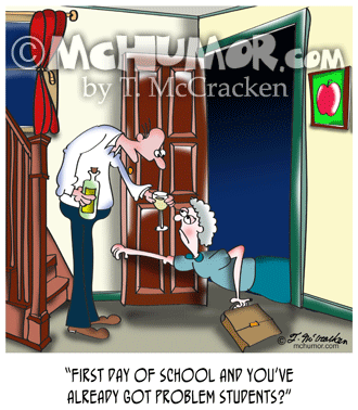 Teacher Cartoon 9635