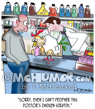 Pharmacist Cartoon 9638