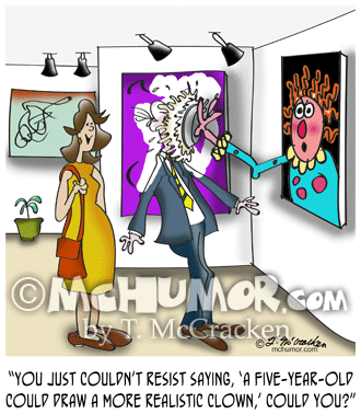 Artist Cartoon 9642