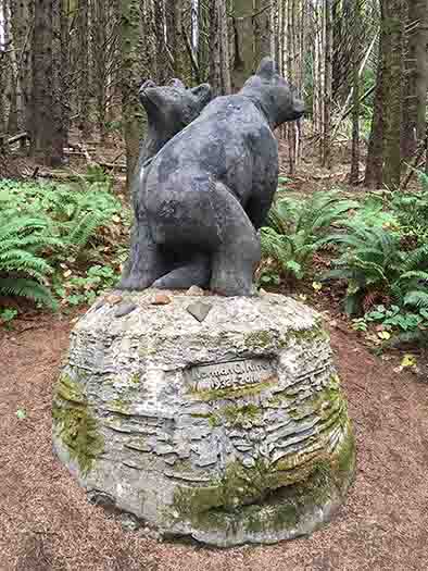 Norman Kittle's Bear along the Amanda Trail