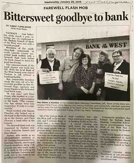 Bank of the West Closes in 2015