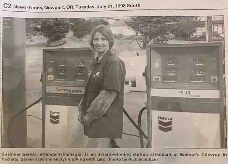 Susanne Sarver @ Boston's Chevron 1998
