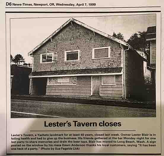 Lester's Closes 1999