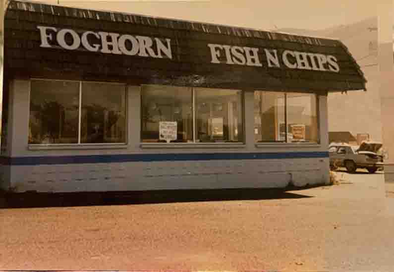 Foghorn Fish N Chips ~ TBD which later became LeRoy's Blue Whale