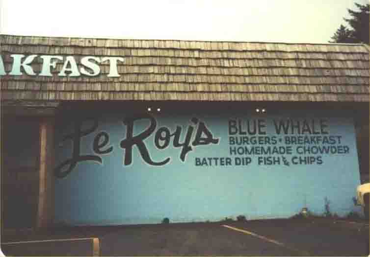 LeRoy's Blue Whale ~1982