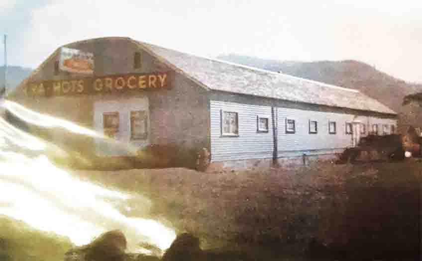 The Old Skating Rink when it was the Ya-Hots Grocery ~TBD