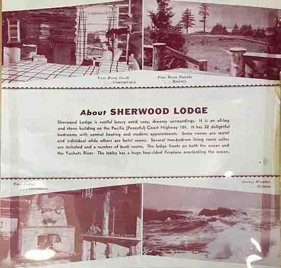 Sherwood Lodge Brochure Back