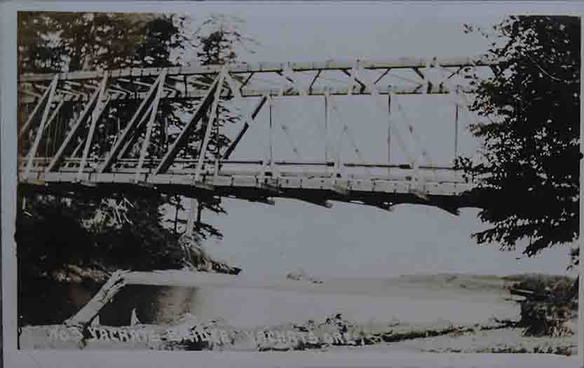 Yachats Bridge 1915 (Then)