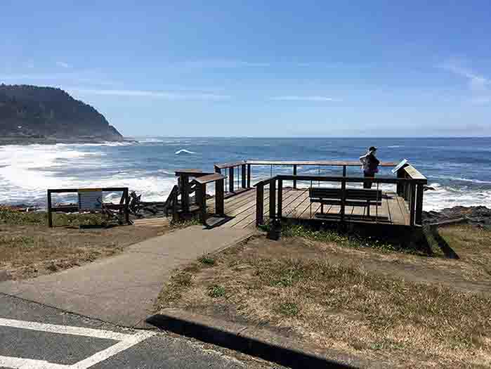 Yachats State Recreation Area Viewing Platform