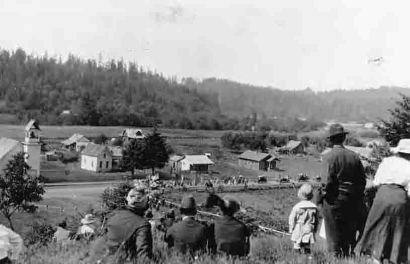 The Fourth of July at Siletz, 1919